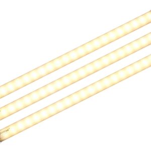 LightWise LWL4W30-F8T5 3pack 3000 Kelvin Warm White 4W LED Tube Direct Replacement Retrofit 8W Fluorescent Tube (12 inch LED Bulb 3pack)