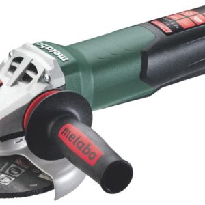 Metabo 6-Inch Angle Grinder, 9,600 RPM, 14.5 Amp, Electronics, Non-locking Paddle Switch, M-Brush, Made in Germany, WEP 19-150 Q M-BRUSH, 613111420, Green