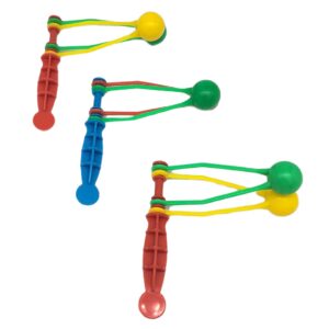 Mini Colorful Clackers (12 Pack) 4" Perfect Noisemakers for Parties, Sporting Events, Graduation Celebrations, Birthday Surprise Party or any other Noise Requiring Occasion!