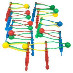 Mini Colorful Clackers (12 Pack) 4" Perfect Noisemakers for Parties, Sporting Events, Graduation Celebrations, Birthday Surprise Party or any other Noise Requiring Occasion!