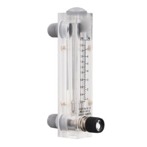 water meter 1/2in male thread and 1/4in female thread panel mount type flowmeter for pvc pipe