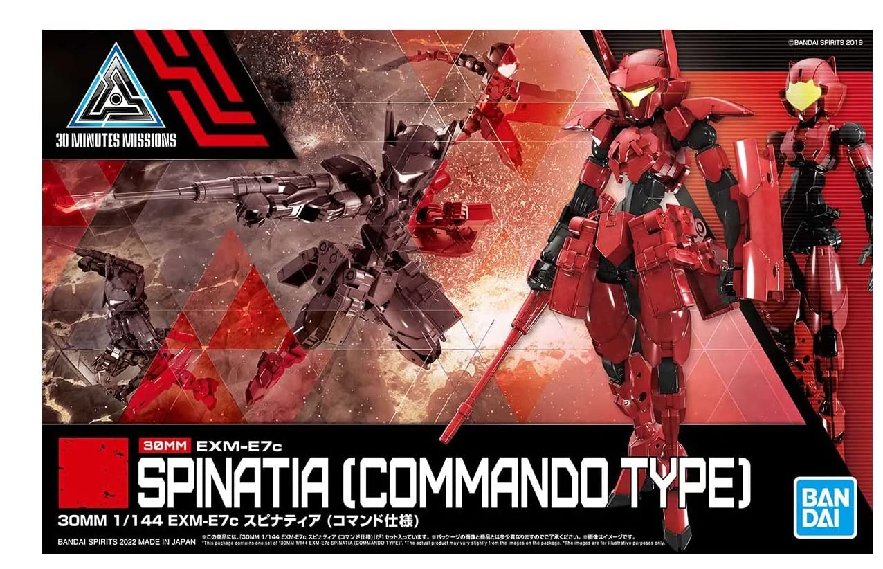 Make Your Day 1/144 Scale 30 Minute Missions, EXM-E7c Spinatia Commando Type, Option Parts Set 5 Multi Wing/Multi Booster Curved Tweezers