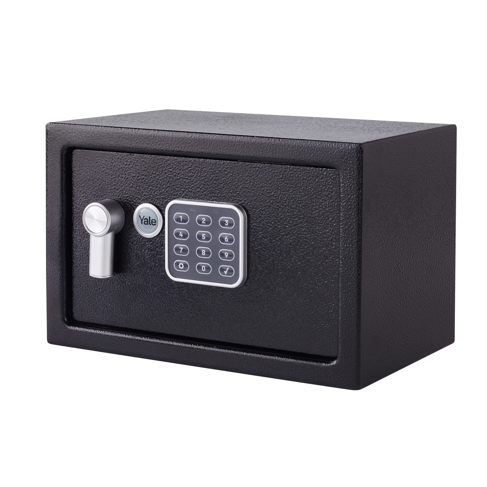 Yale Small Value Safe, Digital Keypad, LED Light Indicators, Steel Locking Bolts, Emergency Override Key, YSV/200/DB2