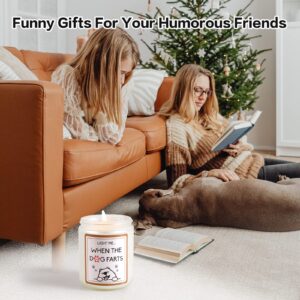 AWDK Mom Gifts Gifts for Women- Gifts for mom Funny Dog Mom Happy Mothers Day Gift for Dog Lovers Best Friends Girlfriend Sisters Female Coworker Relaxing Presents Lavender Scented Candle