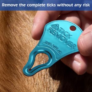 3 Pack Tick Remover Tool Portable, Tick Removal Tool for Pets, Humans and Animals, Safe and Portable, Pain-Free and Effective, Essential Tools for Outdoor Activities