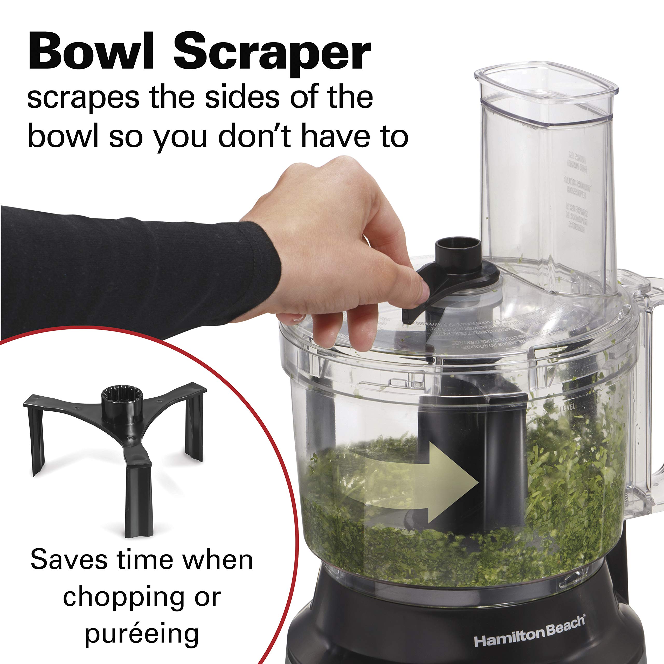 Hamilton Beach Wave Crusher Blender + Food Processor & Chopper