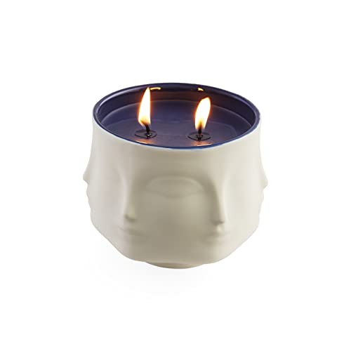 Jonathan Adler Muse Couleur Sel de Mer Candle, White/Blue