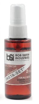 Make Your Day Bob Smith Industries BSI Insta Set Accelerator, 8 Ounce and 2 Ounce Spray Bottle (Pack of 2) Paintbrushes