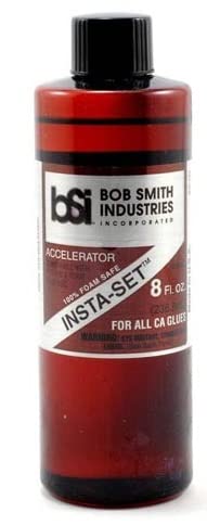 Make Your Day Bob Smith Industries BSI Insta Set Accelerator, 8 Ounce and 2 Ounce Spray Bottle (Pack of 2) Paintbrushes