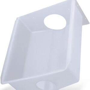 W10670845, WPW10670845 Refrigerator Ice Bucket Compatible with Whirlpool, Kenmore, kitchenaid, Amana Refrigerators, etc. Part Number: 2196091, 1115342, 1115372, 2152701, 2152702, etc.