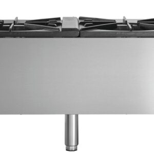 Kratos Commerial Double Stockpot Gas Range, 160,000 BTU Output, Field Convertible to Liquid Propane (29Y-074)