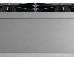 Kratos Commercial Countertop Gas Range - 2 Burners, 50,000 Total BTU, Field Convertible to Liquid Propane, 12" W (29Y-070)