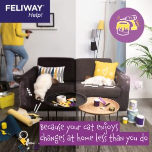 FELIWAY® Help! Cat Calming Pheromone Refills (7 days), 3-Pack