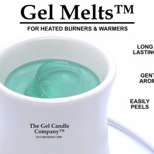 3 Pack of MEYER LEMON Gentle Aroma Gel Melts For Warmers And Burners PEEL, MELT, ENJOY By The Gel Candle Company