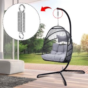 nodfosprr Heavy Duty Spring Fits Hammock Chair Swing Hanging Porch Suspension Sandbag Hook,500lbs Weight Capacity