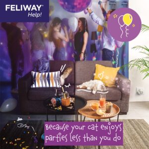 FELIWAY® Help! Cat Calming Pheromone Refills (7 days), 3-Pack