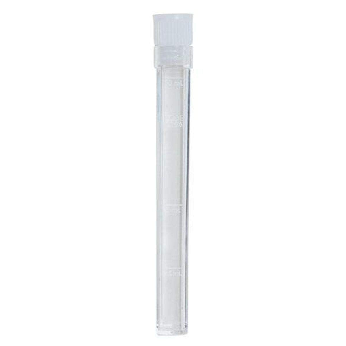 LaMotte 0106 LaMotte 0106 Plastic Test Tube, Square, 2.5 mL-5 mL-10 mL with Cap (Pack of 6)