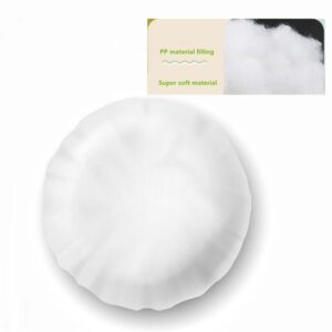 XIYUAN18inch Football Sports Pillow Plush Stuffed Sports Balls Soccer Toy Fluffy Durable Throw Pillow Cushion Sofa Room Decoration Soft Sports Toy Gift (Black/White)