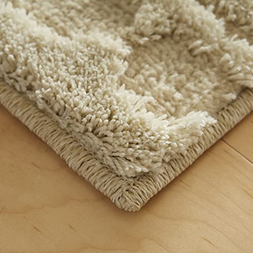 Mohawk Home Vado Modern Contemporary Geometric Sand 2' x 5' Area Rug Perfect for Living Room, Dining Room, Office