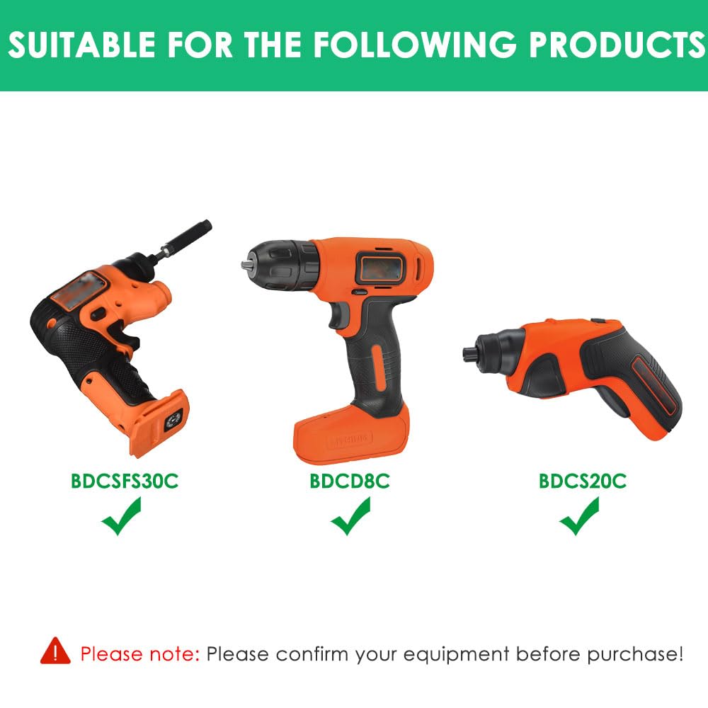 Mrgru USB Charger for 90627870-01 Hand Drill Compatible with Black and Decker BDCSFS30C BDCSFS30C-CA BDCS20C BDCS50C BDCD8C Power Supply Adapter