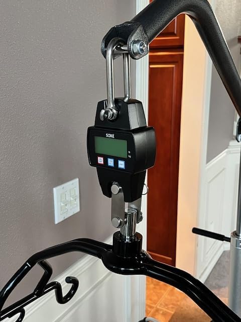 SIKE Hydraulic Home Patient Lift Economic Scale with Stainless Steel Universal Connecting Link Kit, Please Note The Spreader bar not Included