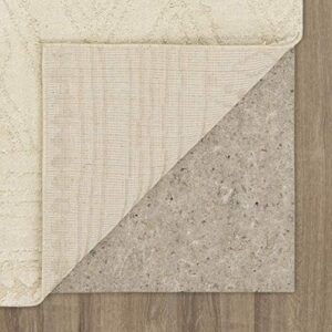 Mohawk Home Vado Modern Contemporary Geometric Sand 2' x 5' Area Rug Perfect for Living Room, Dining Room, Office