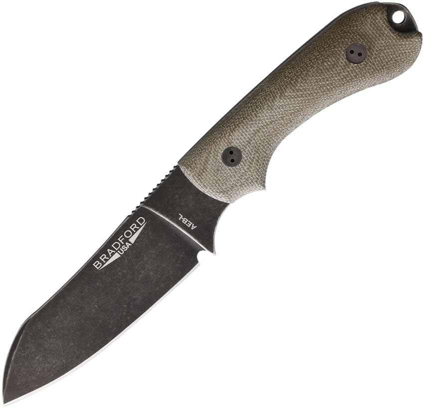 Bradford Knives Guardian 3 Nimbus 3D OD Green BRAD3SF102NA