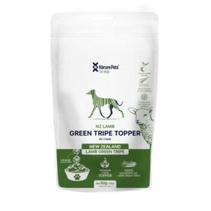 kōrure pets dog green tripe bites