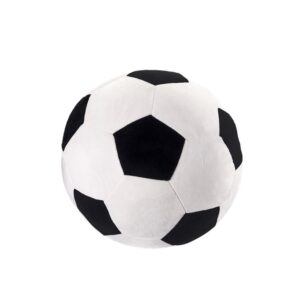 ourhonor plush soccer ball, 11.8" soft soccer stuffed toy soccerball throw pillow fluffy football plushies toy sport gift for boy & girls chrismas decor