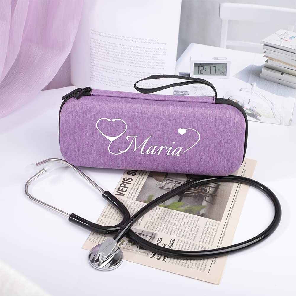 Nurse Accessories for Work - Personalized Stethoscope Case with Name, Stethoscope Graduation Nurse Gifts for RN, Medical Assistant