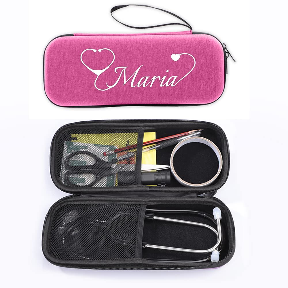 Nurse Accessories for Work - Personalized Stethoscope Case with Name, Stethoscope Graduation Nurse Gifts for RN, Medical Assistant