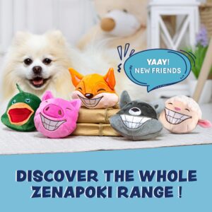 ZENAPOKI Dog Toys for Aggressive Chewers (3in1) - Squeaky Dog Toys Interactive - Dog Toys for Medium Dogs, Large & Small Breeds - Puppy Teething Chew Dog Toy - Juguetes Perros - Sheep