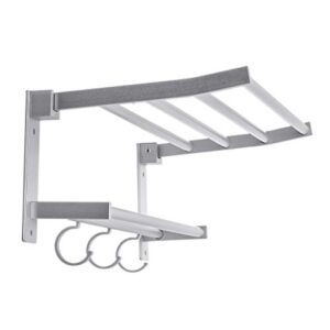 Acofuns Towel Holder Aluminum Bath Kitchen Hanger Set Holder Bar Rail Towel Rack