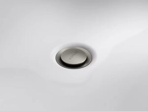 kohler rh1464524-bn clicker drain with overflow in vibrant brushed nickel