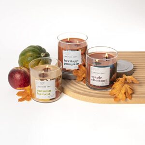 Signature Soy Lidded Autumn Harvest Scented Candle