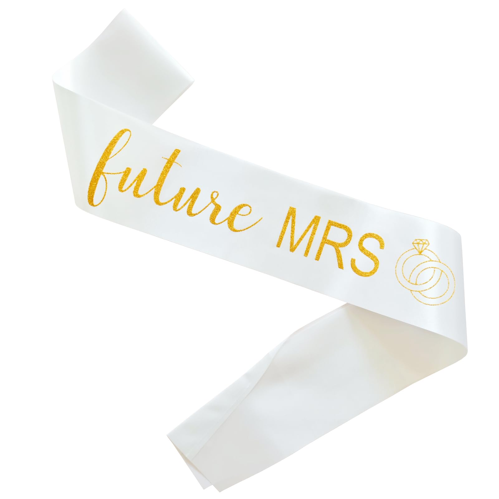 Magnusson's Garden Future Mrs Sash for Bride-to-Be, Bachelorette Party, Bridal Shower, Wedding Party Sash for Future Wifey