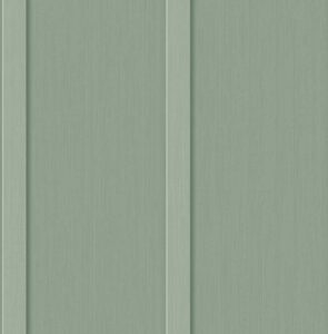 nextwall faux board and batten peel and stick wallpaper (sage green)