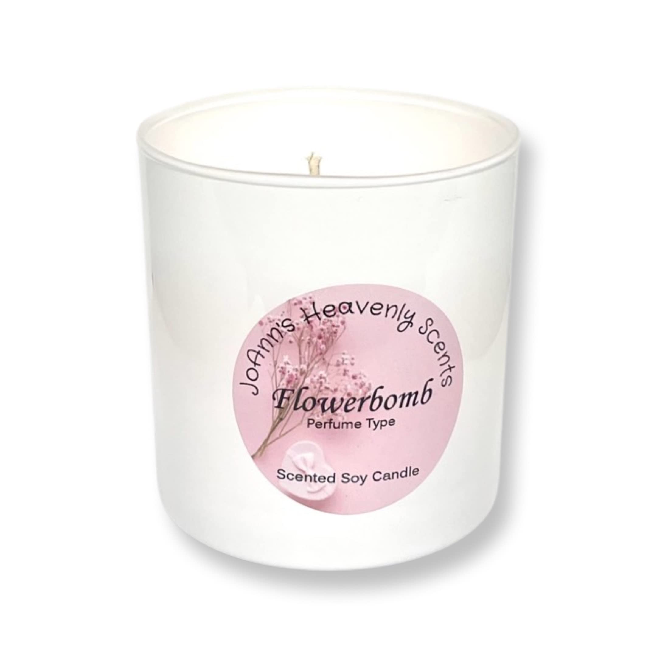 Flowerbomb Perfume Inspired Candle