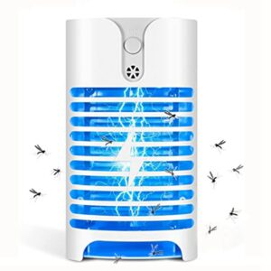 electric mosquito trap indoor, tombux plug-in bug zapper insect killer /catcher for gnat,mosquitoes,fruit flies (1 pc)