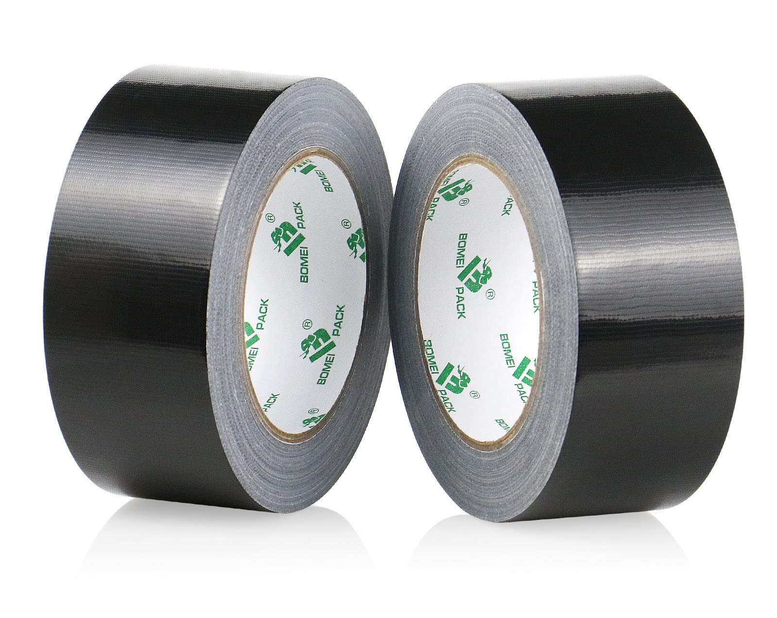 2 Pack Duct Tape Heavy Duty,9 Mil Thickness,2 Inches x 30 Yards,Strong Industrial Strength,Flexible,No Residue,Waterproof and Tear by Hand,Multi-Use for Indoor & Outdoor Repairs(Black)