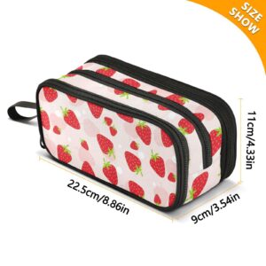 J JOYSAY Soccer Football Pencil Case Large Big Capacity Pencil Bag for Girls Boys Pen Bag Holder Pouch Journaling Supplies for Kids Office School