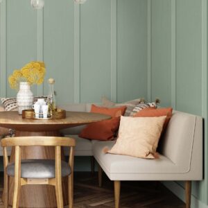 NextWall Faux Board and Batten Peel and Stick Wallpaper (Sage Green)