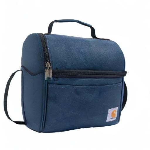 Carhartt Gear B0000304 Insulated 12 Can 2 Compartment Lunch Cooler - One Size Fits All - Navy