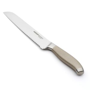 oneida preferred stainless steel bread knife, 0.35 lb, metallic