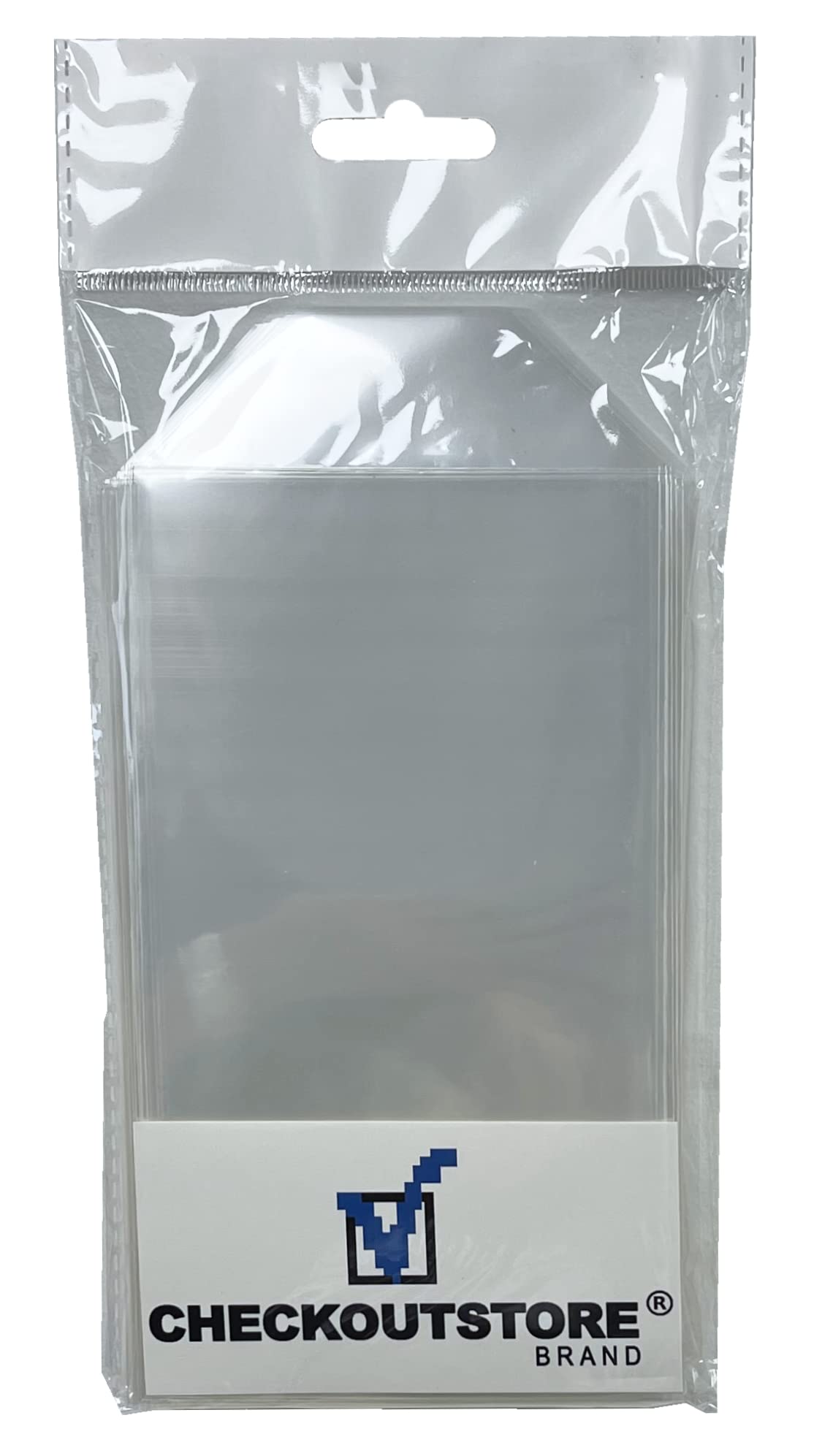 CheckOutStore 100 Mini Slimline Die Clear Storage Pockets (3 5/8 x 6 1/2)