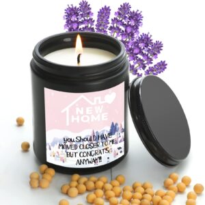 Lavender Scented Candle - Serenity + Calm - Happy Birthday Gifts for Women - Funny Gift for Best Friend Coworker Classmate Bestie Present 8 oz/227g Soy Wax Candle