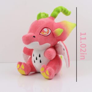 Kahopy Dragon Fruit Plush Toys, Cute Stuffed Animals Plush with Adorable Wings, Cuddly Pillow Gifts for Girls Kids Birthday