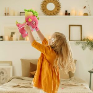 Kahopy Dragon Fruit Plush Toys, Cute Stuffed Animals Plush with Adorable Wings, Cuddly Pillow Gifts for Girls Kids Birthday