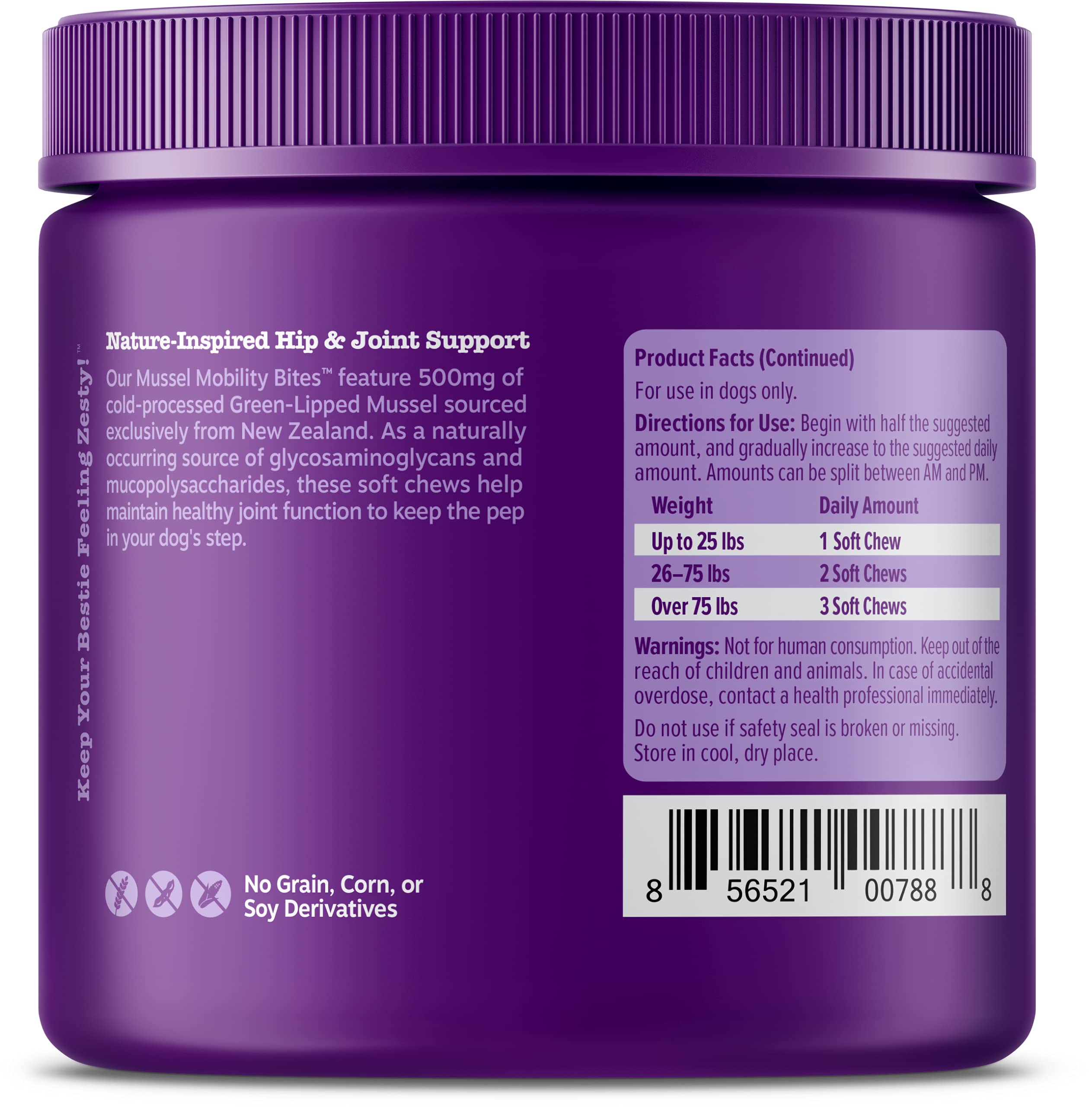 Allergy Immune Supplement for Dogs - with Omega 3 Wild Alaskan Salmon Fish Oil + New Zealand Green Lipped Mussel Chewable Treats for Dogs