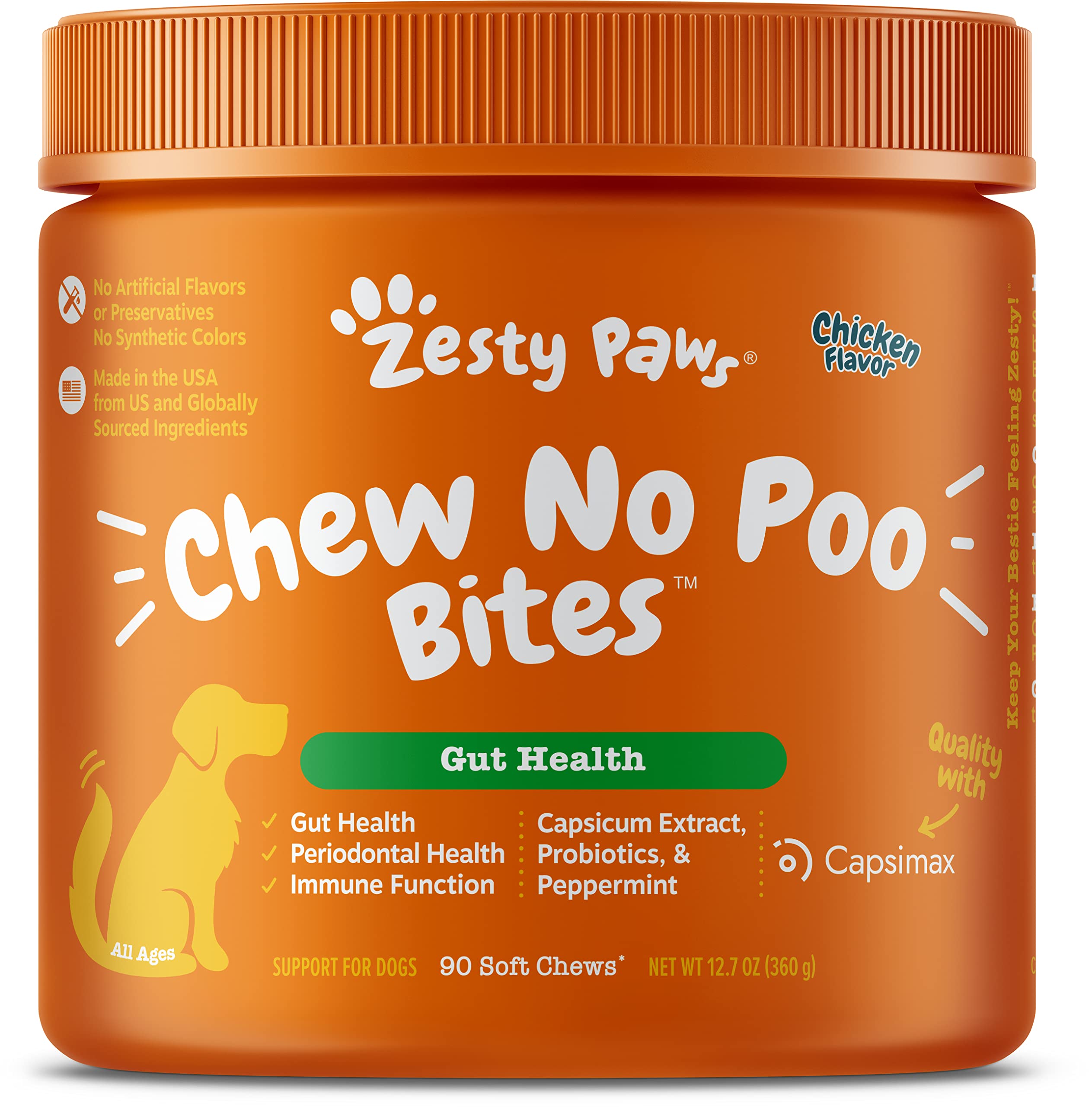 Chew No Poo Bites - Coprophagia Stool Eating Deterrent for Dogs + Cranberry Soft Chews for Dogs - Kidney, Bladder & Urinary Tract Wellness